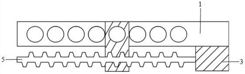 PCR detection-oriented linear microfluidic DNA extraction system