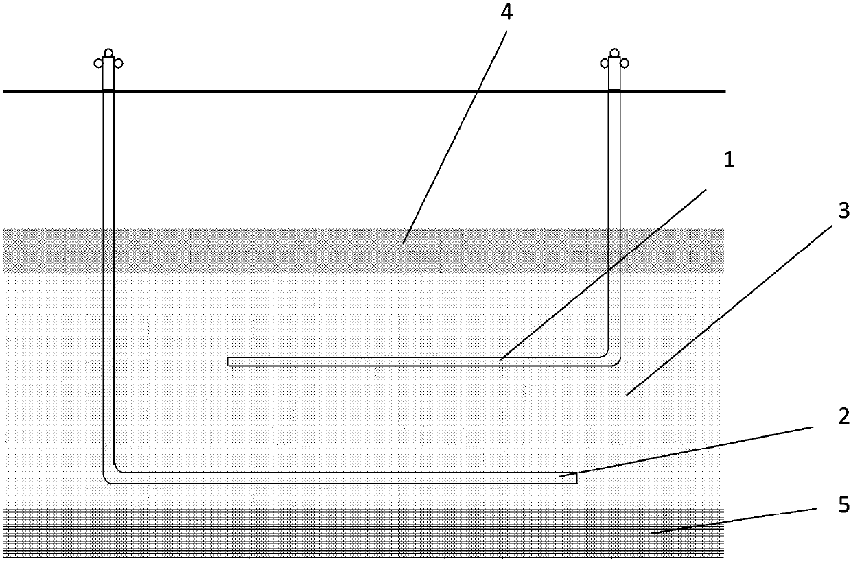 Method for exploiting natural gas hydrate through parallel horizontal well microwave heating