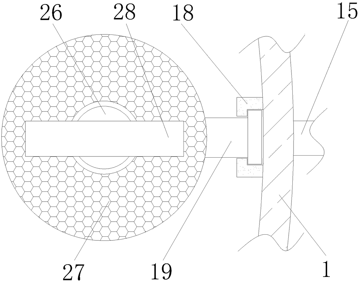 Environment-friendly utilization device for recycling zinc sulfate production waste residues