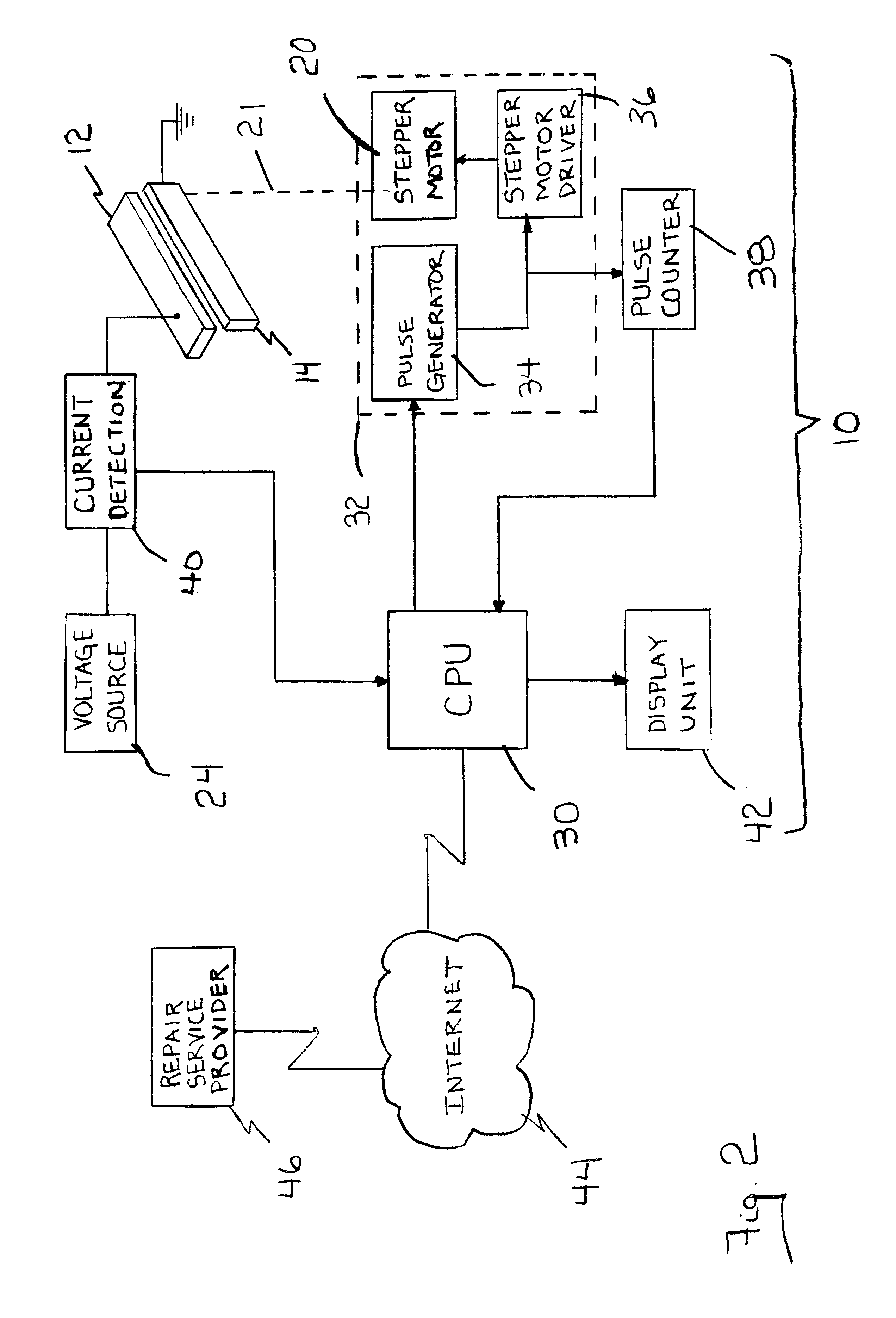 Cutter blade position detection mechanism and method of reporting cutter malfunction