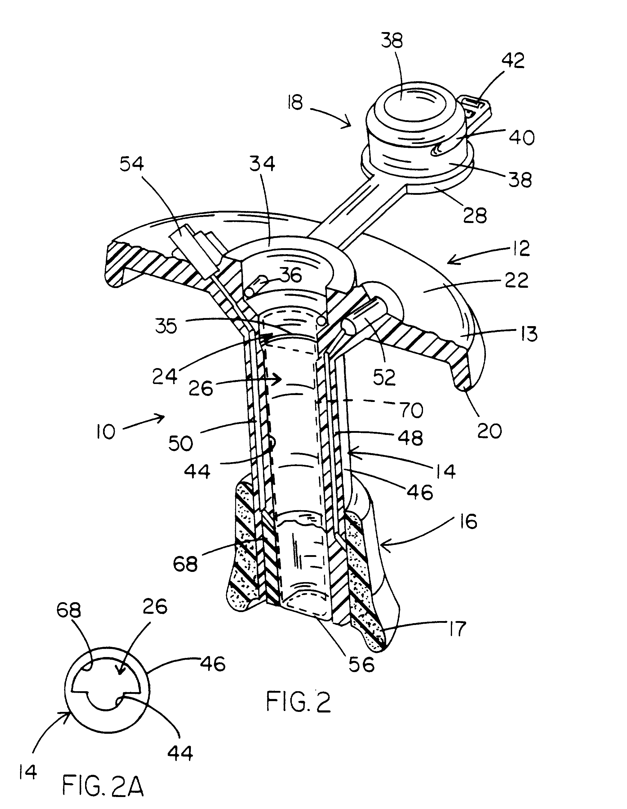 Pad for use with continent ostomy port