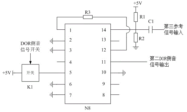 Method and device for generating X-frequency band one-way ranging signals for deep space exploration