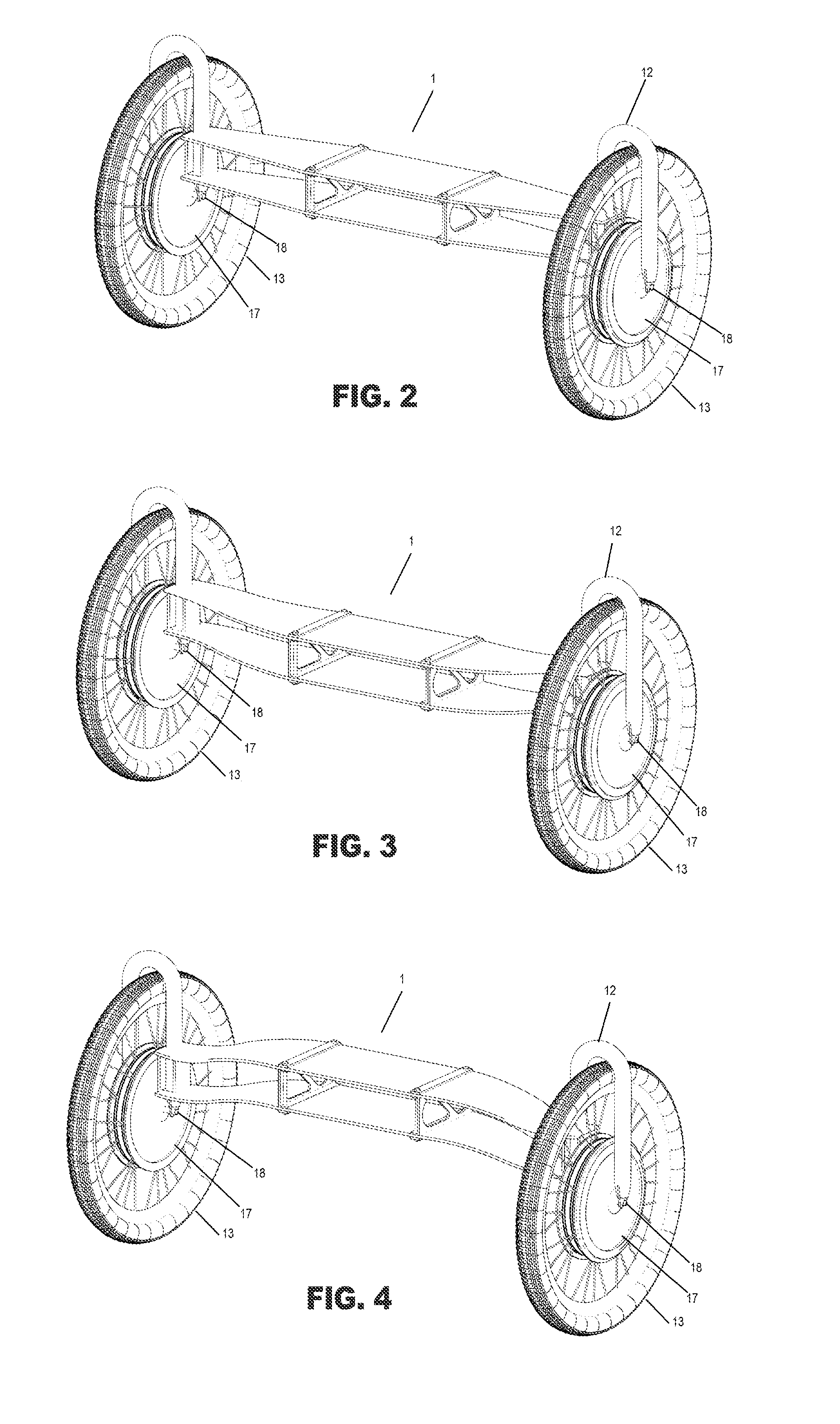 Lightweight polycarbonate suspension for vehicle