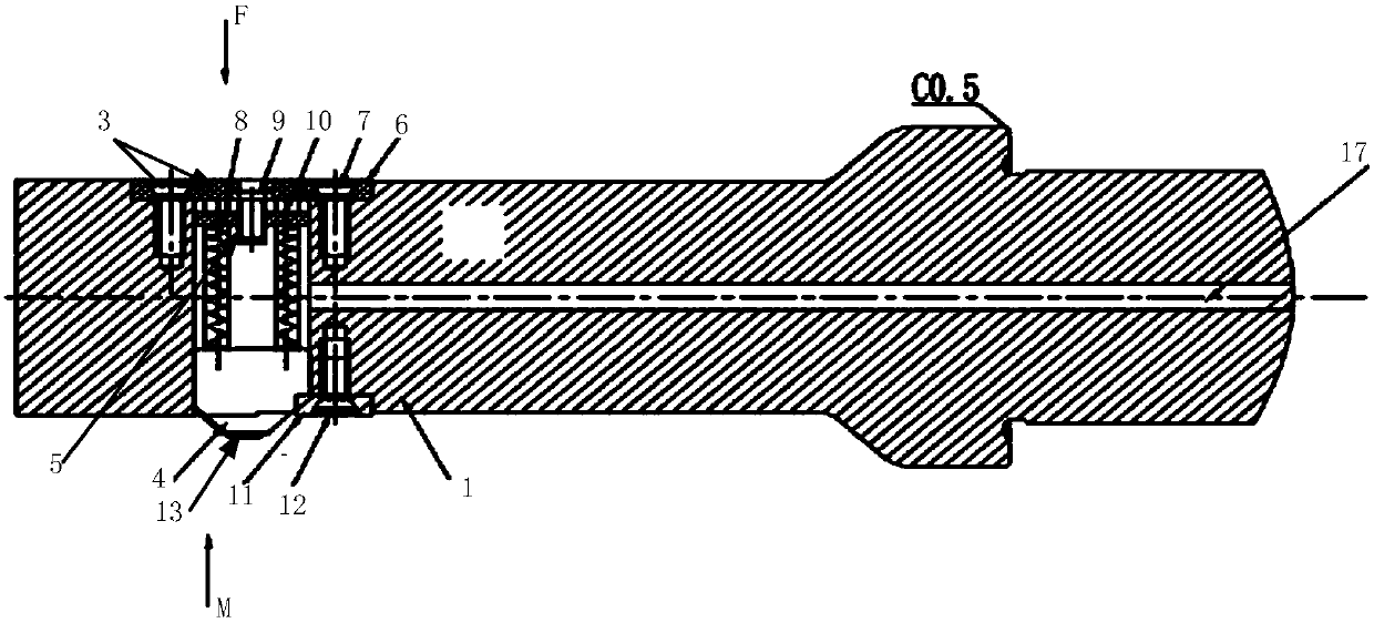 Two-way chamfering tool