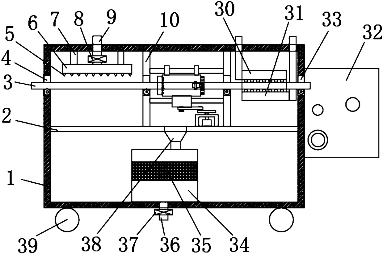 Waste cable recycling and reusing device