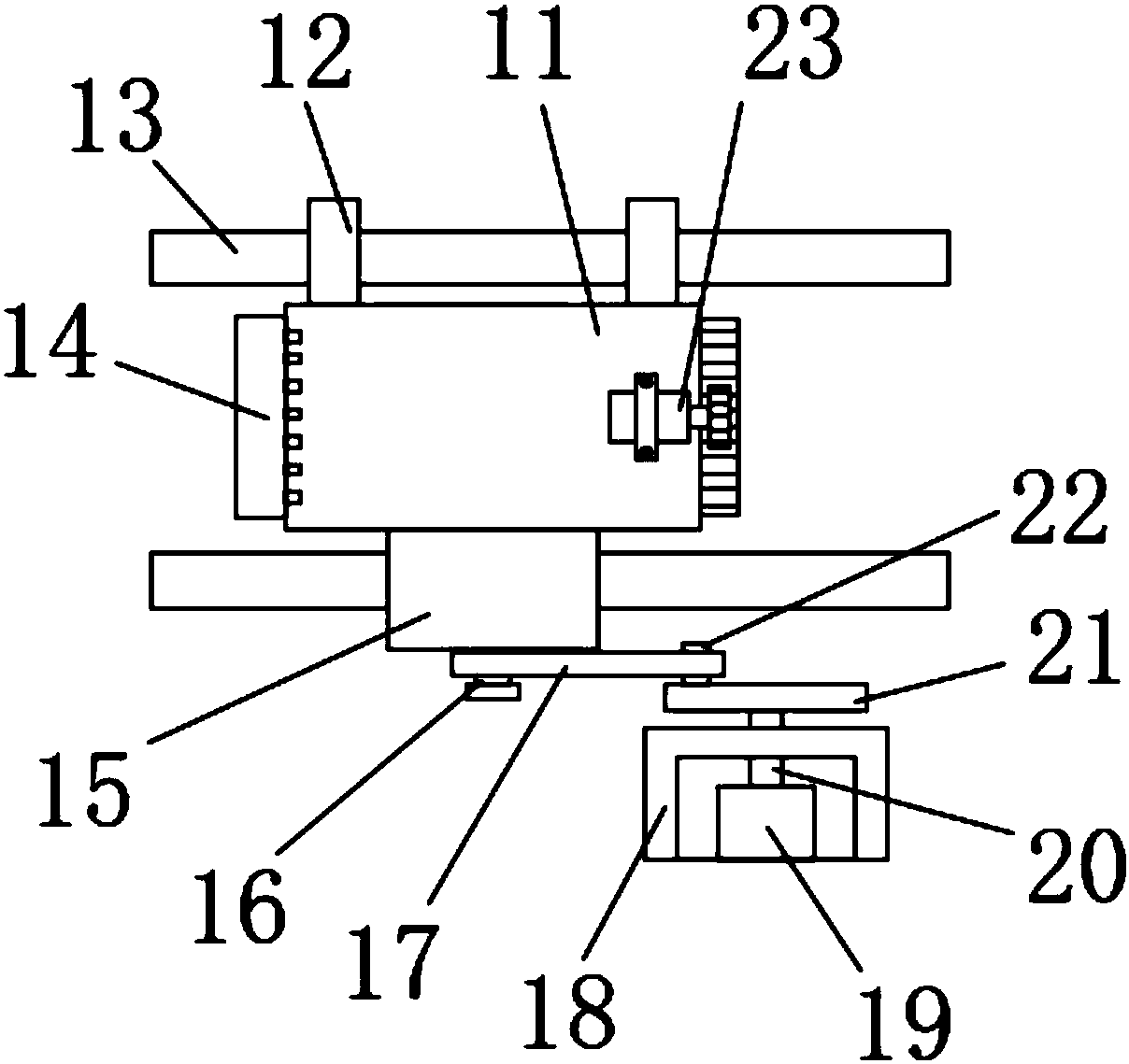 Waste cable recycling and reusing device