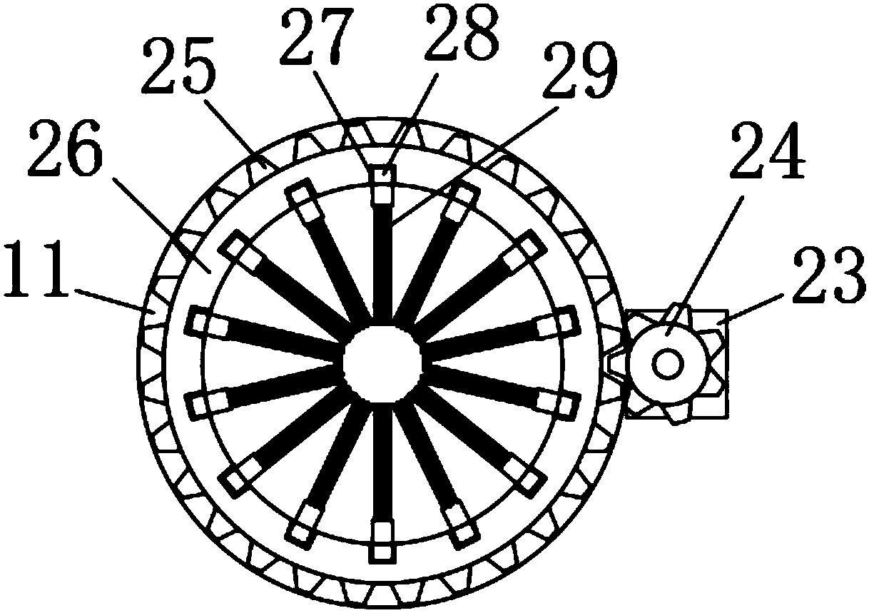 Waste cable recycling and reusing device