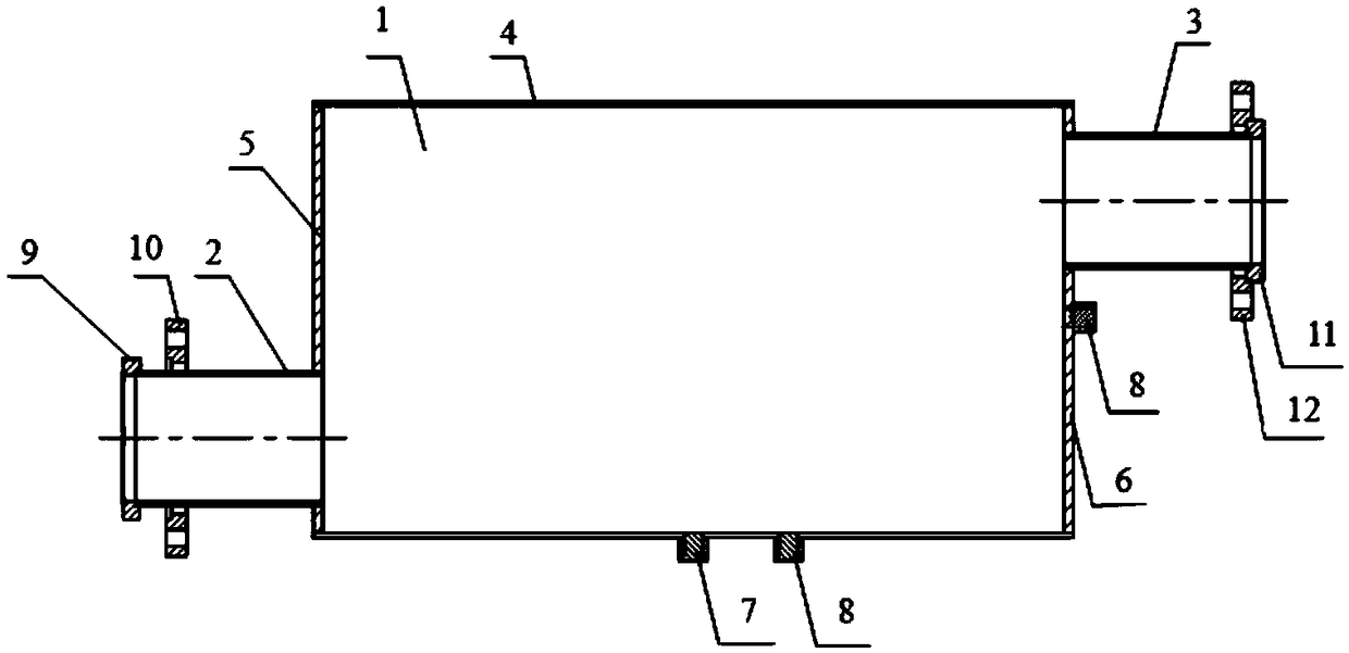 Pipeline gas pressure and flow stabilization device