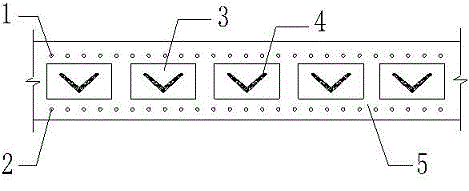 Post-cast strip replacing supporting structure used for disassembling building envelope support