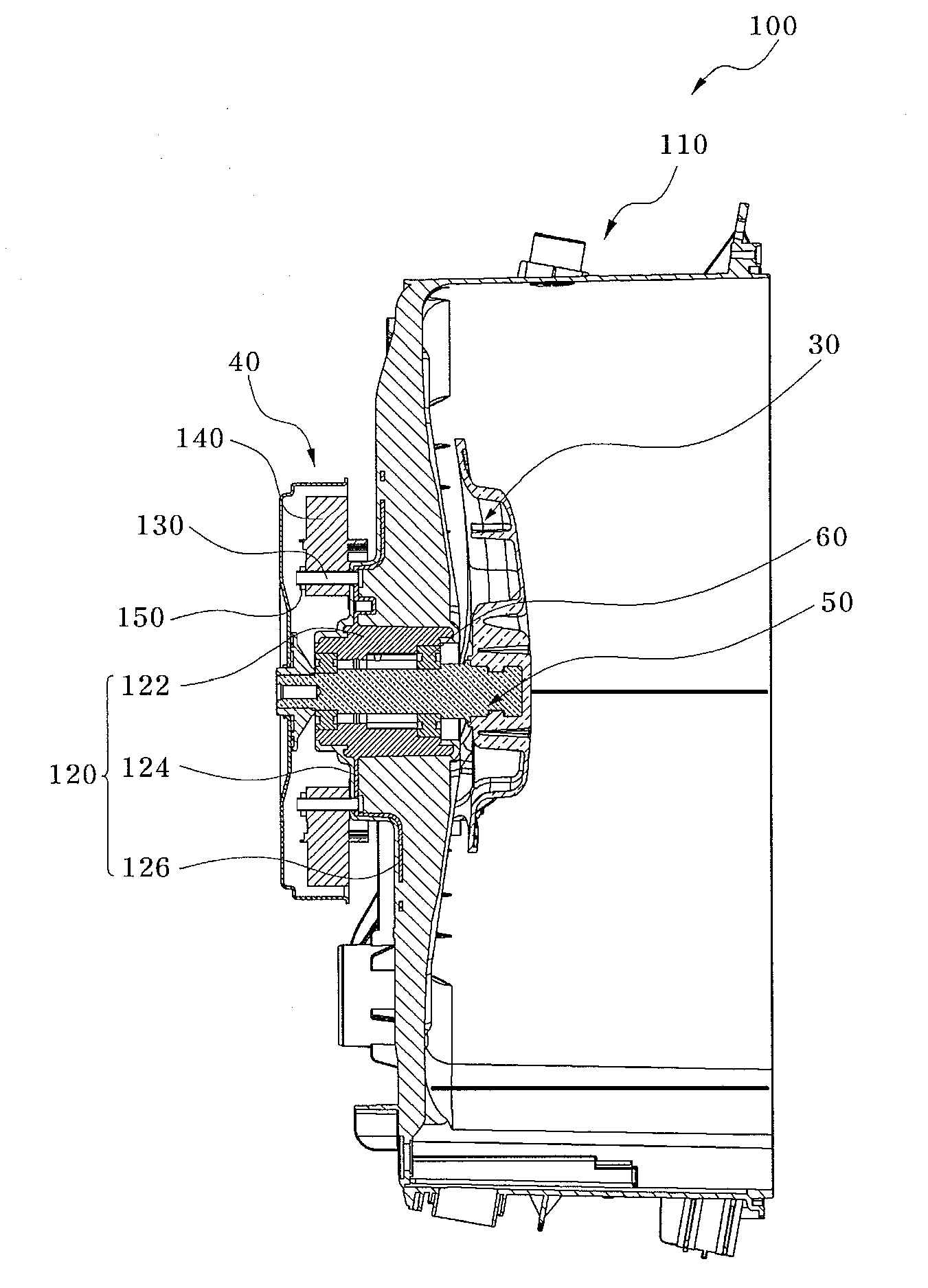 Washing machine and manufacturing method thereof