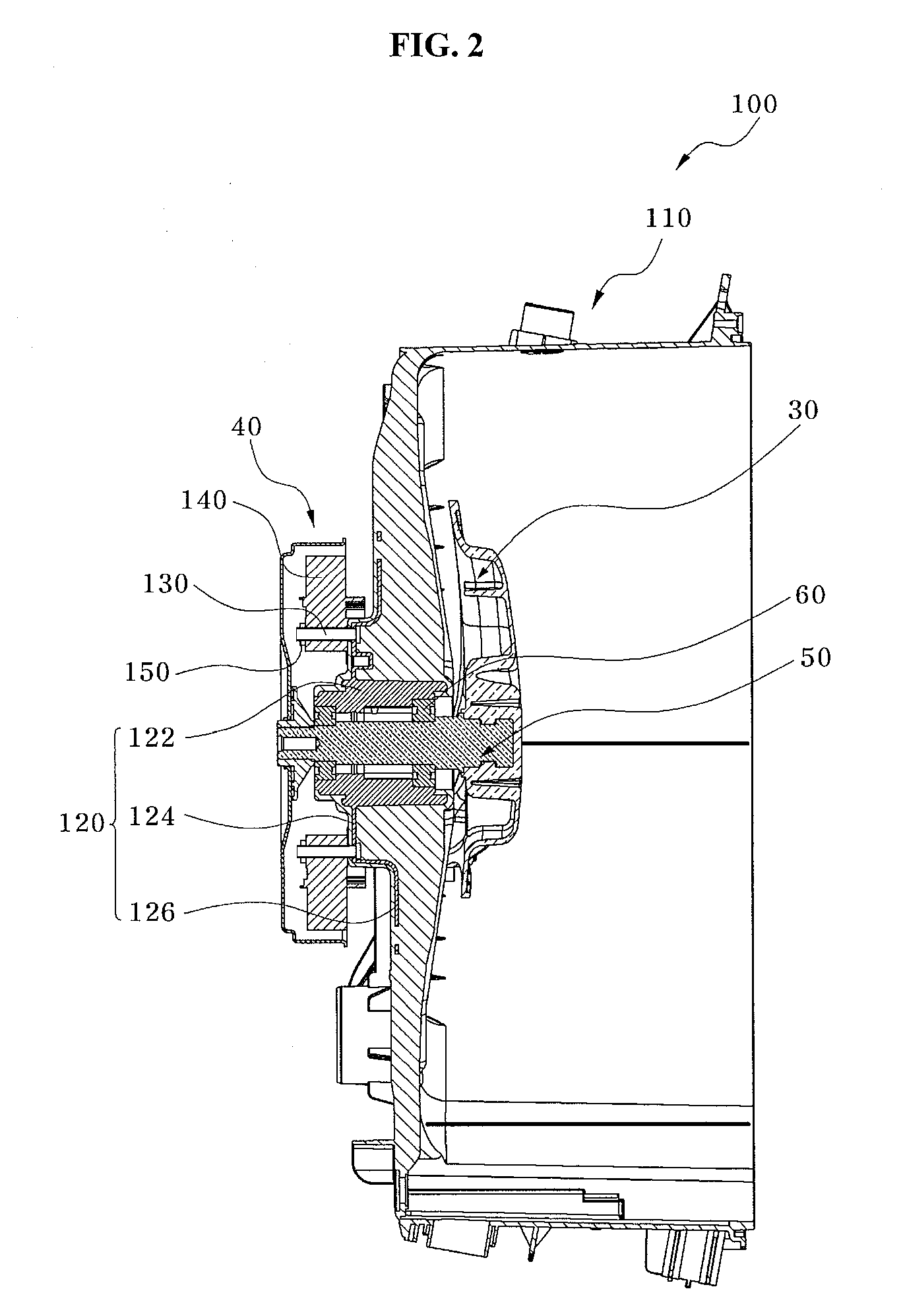 Washing machine and manufacturing method thereof