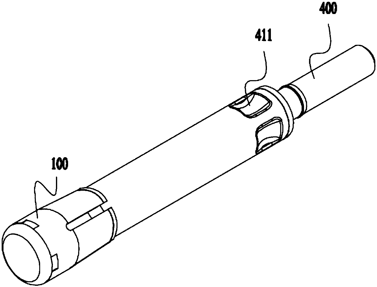 Elastic inner conductor of radio-frequency coaxial connector and processing method thereof