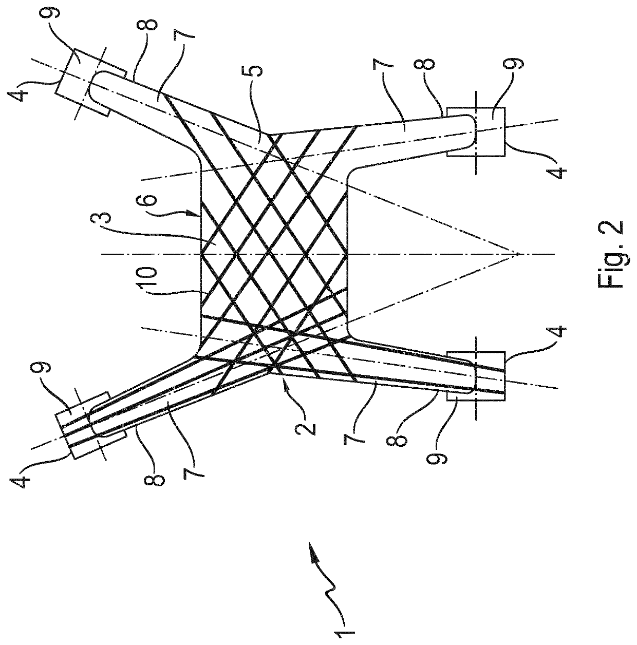 Multi-Point Link for an Undercarriage of a Vehicle