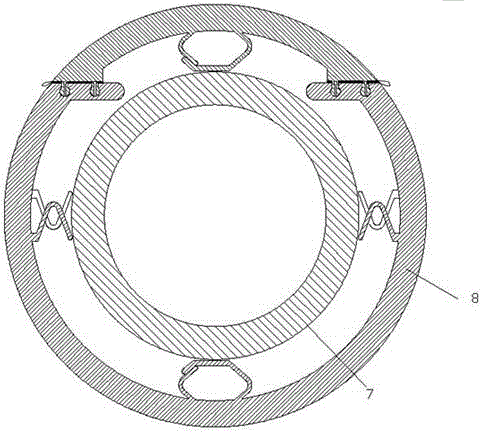 Convenient-to-mount and dismount pipeline safety protecting cover structure and mounting method thereof