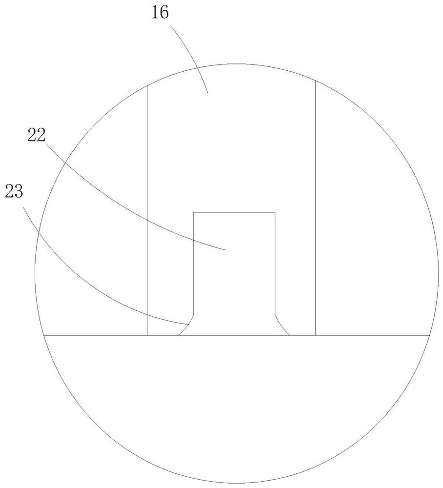 Rotary excavating cast-in-place pile hole water leakage plugging method