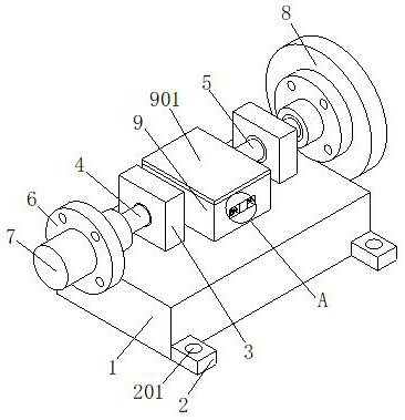 New material-based purification fan transmission device for high-performance aluminum product production