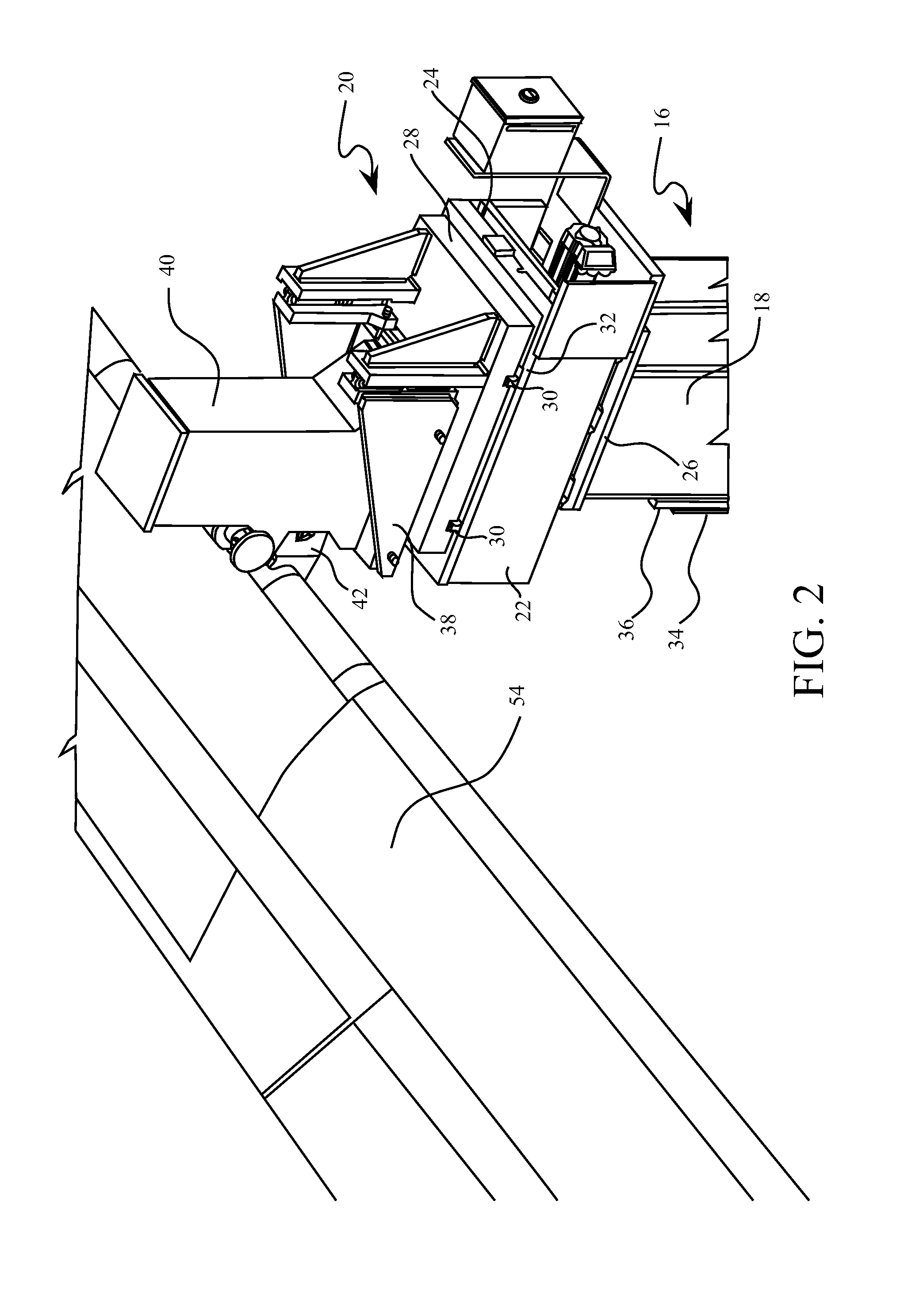 High rate pulsing wing assembly line