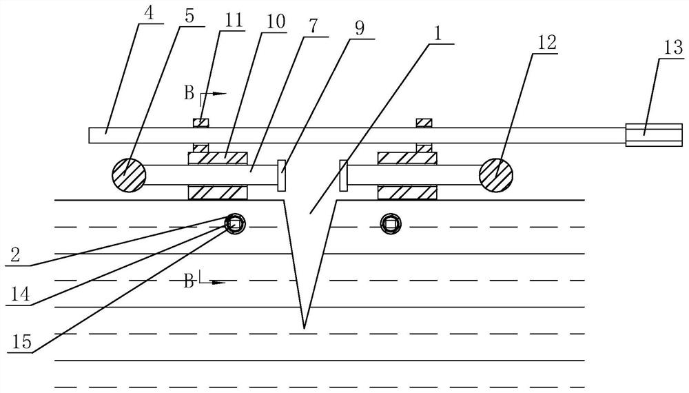 Magnetic traction type surgical wound suture-free healing device and operation method thereof