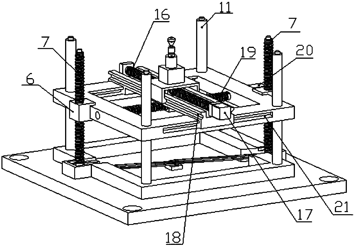 A progressive flexible flanging device and process for a large-diameter thick-walled cylinder