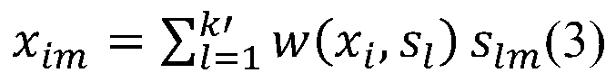 Metabolomics data missing value filling method based on neighboring stability