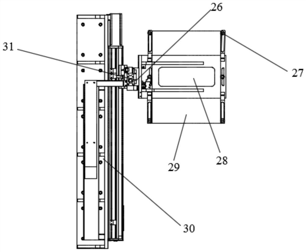 Double-machine cooperative heavy-load stacking robot