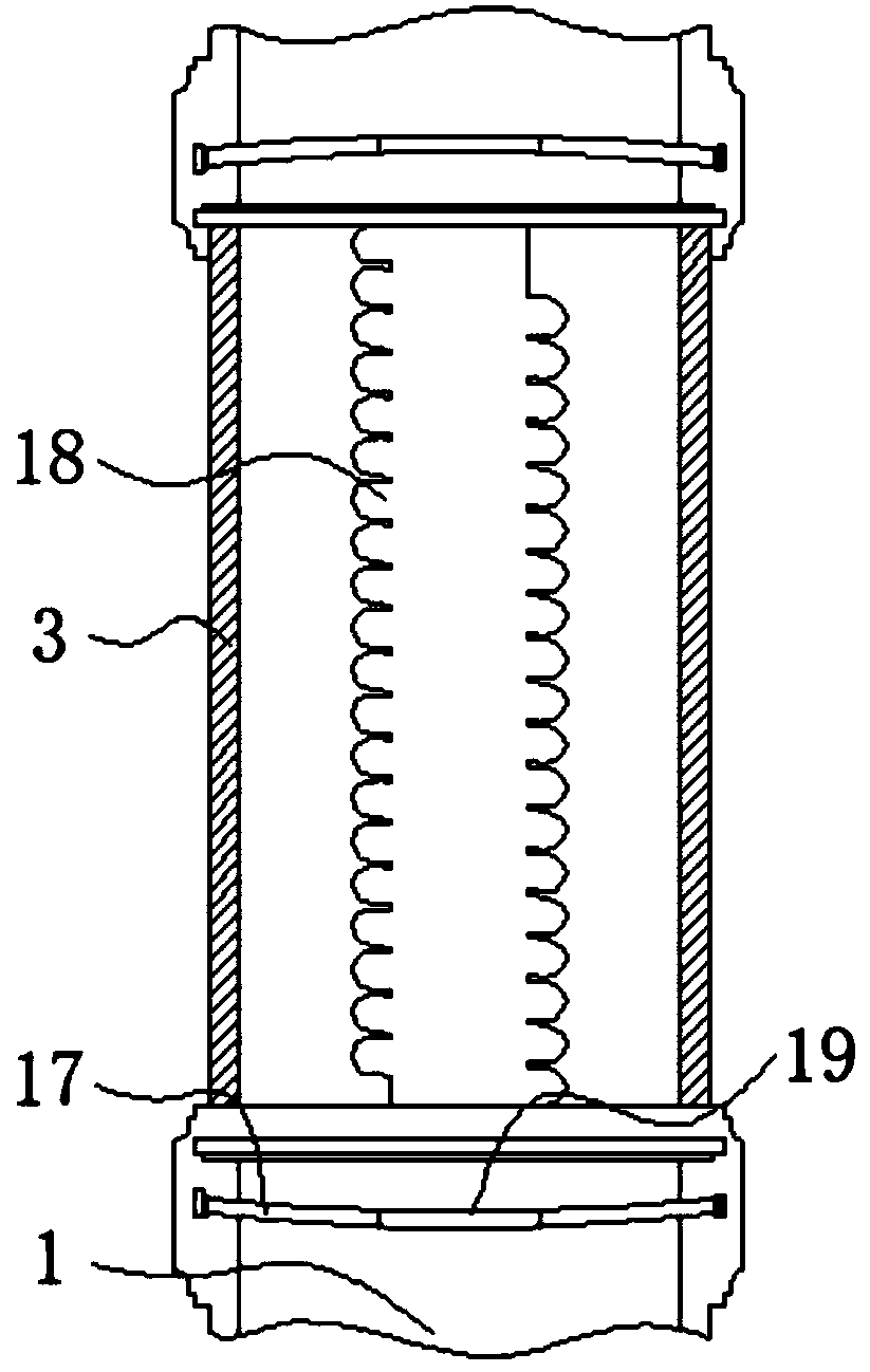 Faucet capable of preventing direct communication and adjusting effluent area