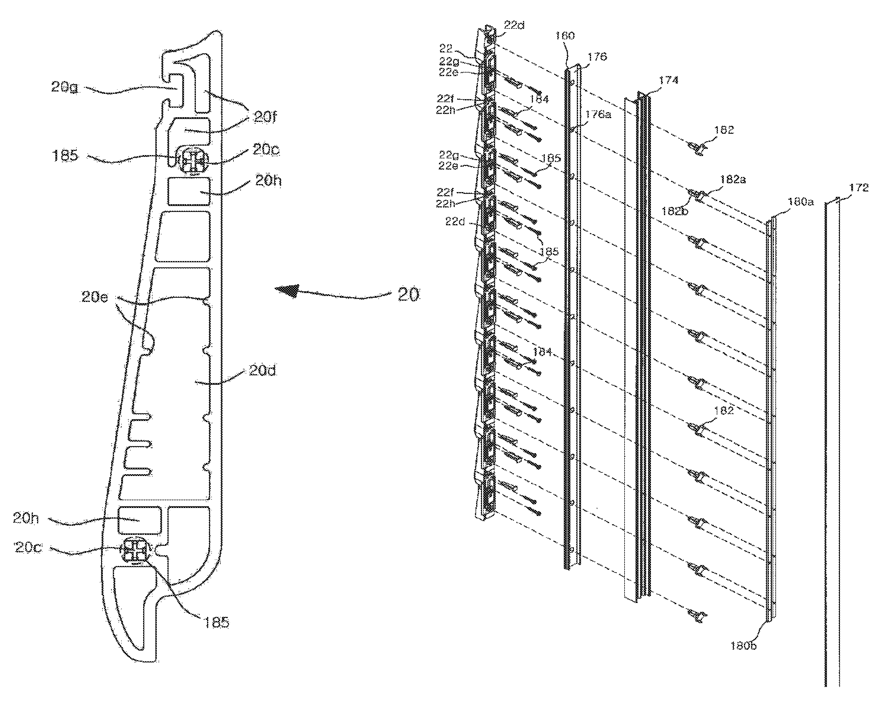 Louver module and louver system employing the same