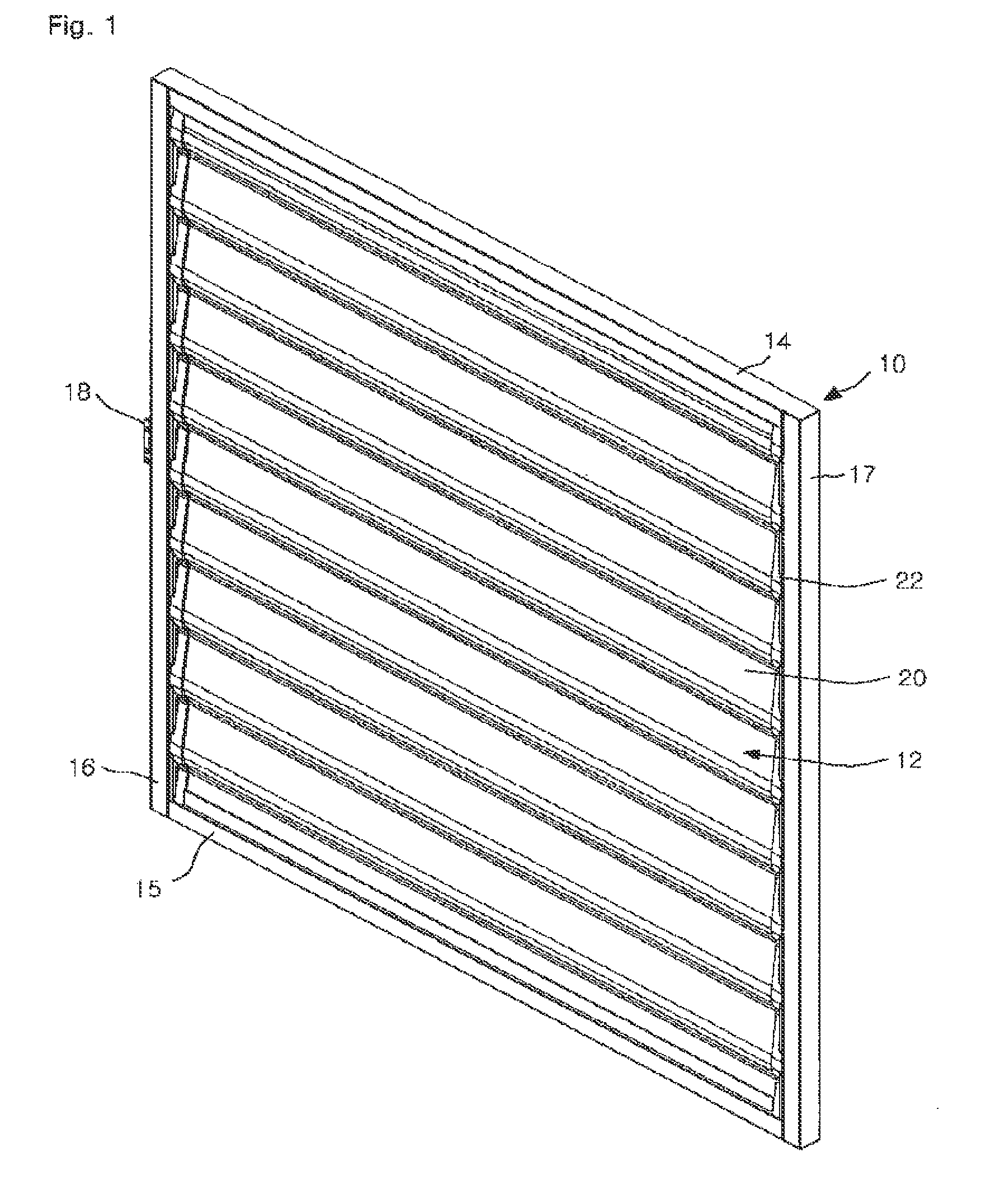 Louver module and louver system employing the same