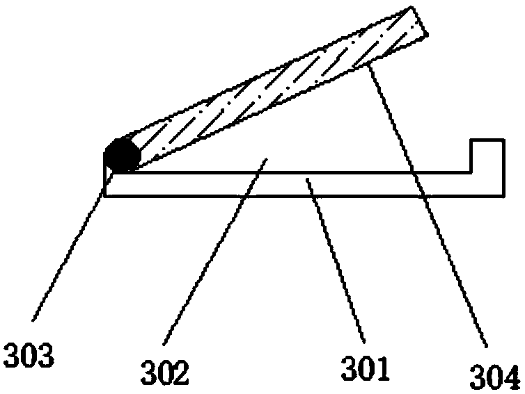 Bottom backlight device with view angle deflection function