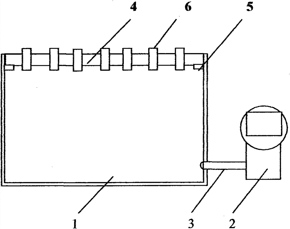 Aquatic animal hypoxemia experimental facility and experimental method thereof