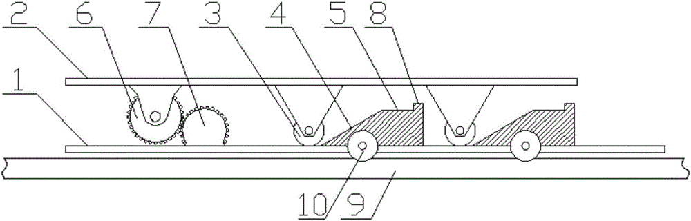 Container loading and unloading system