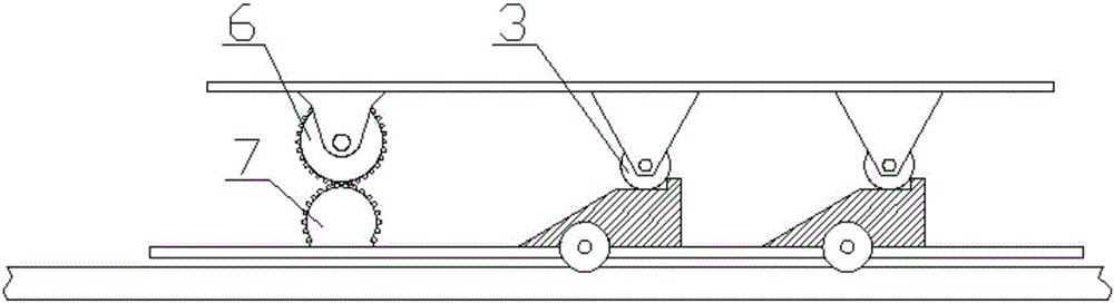 Container loading and unloading system