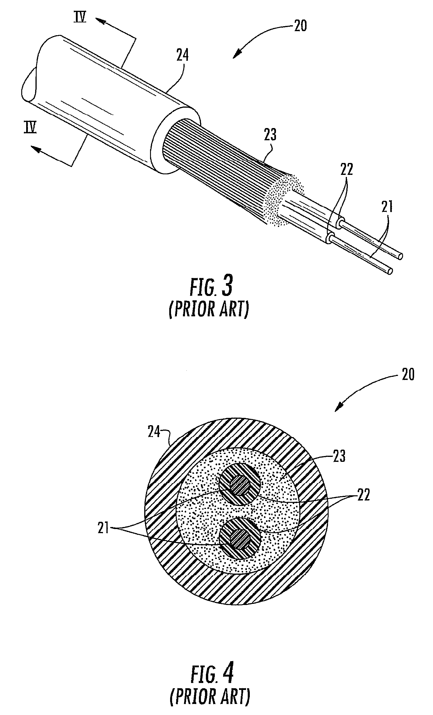 Buoyancy neutral fiber optic cable