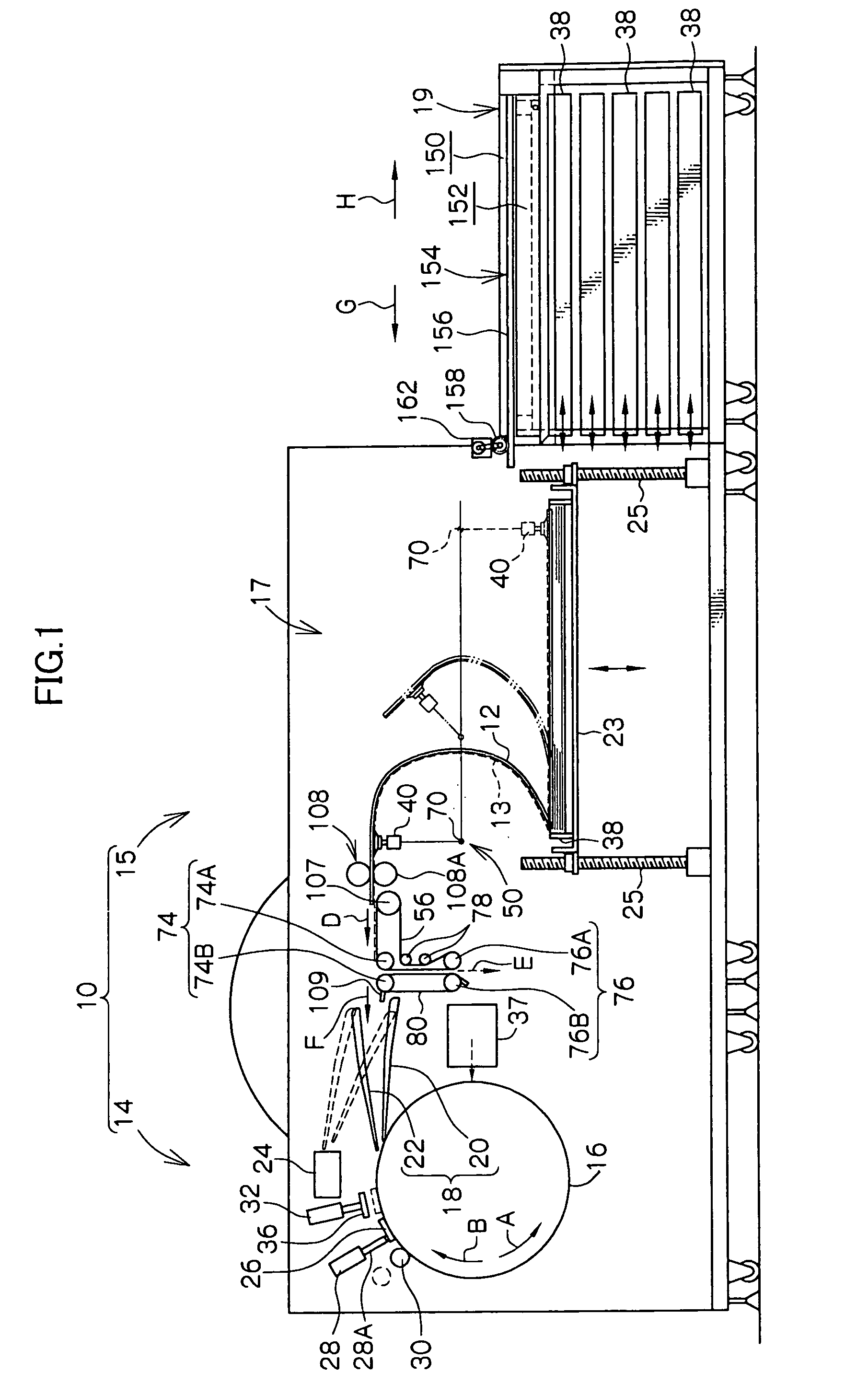 Printing plate removing/supplying device