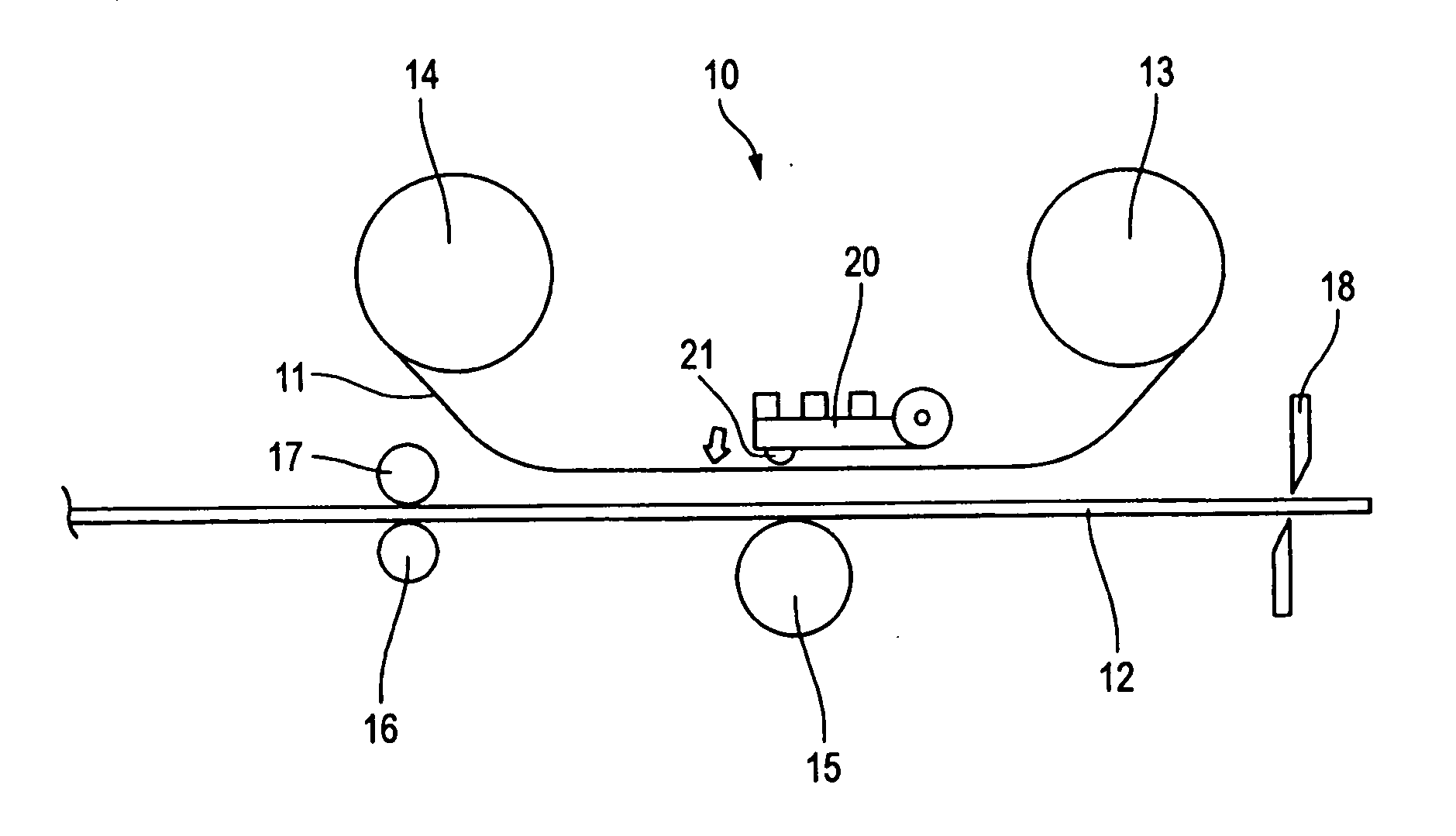 Thermal printer and method of forming image