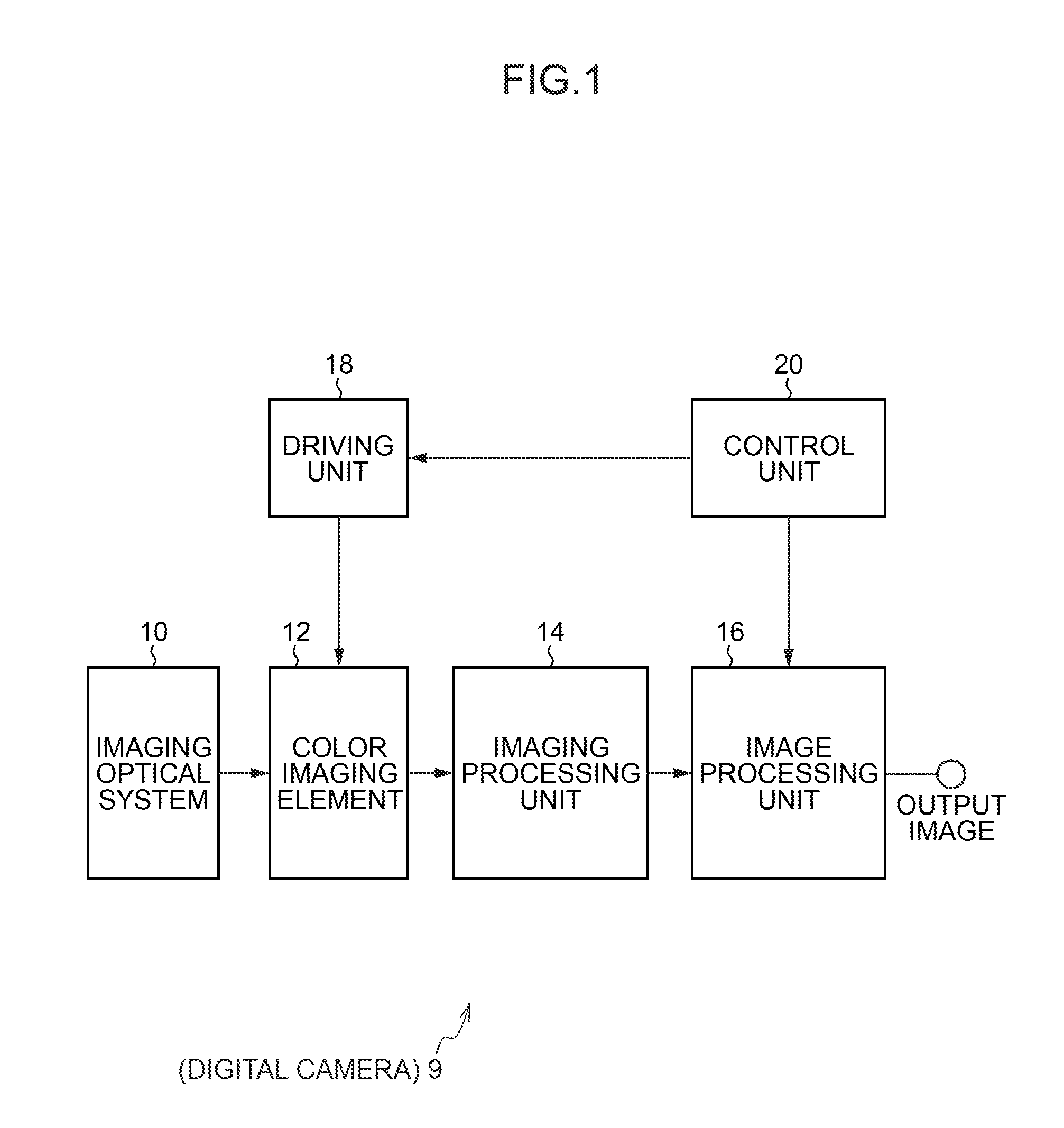 Color imaging element and imaging device