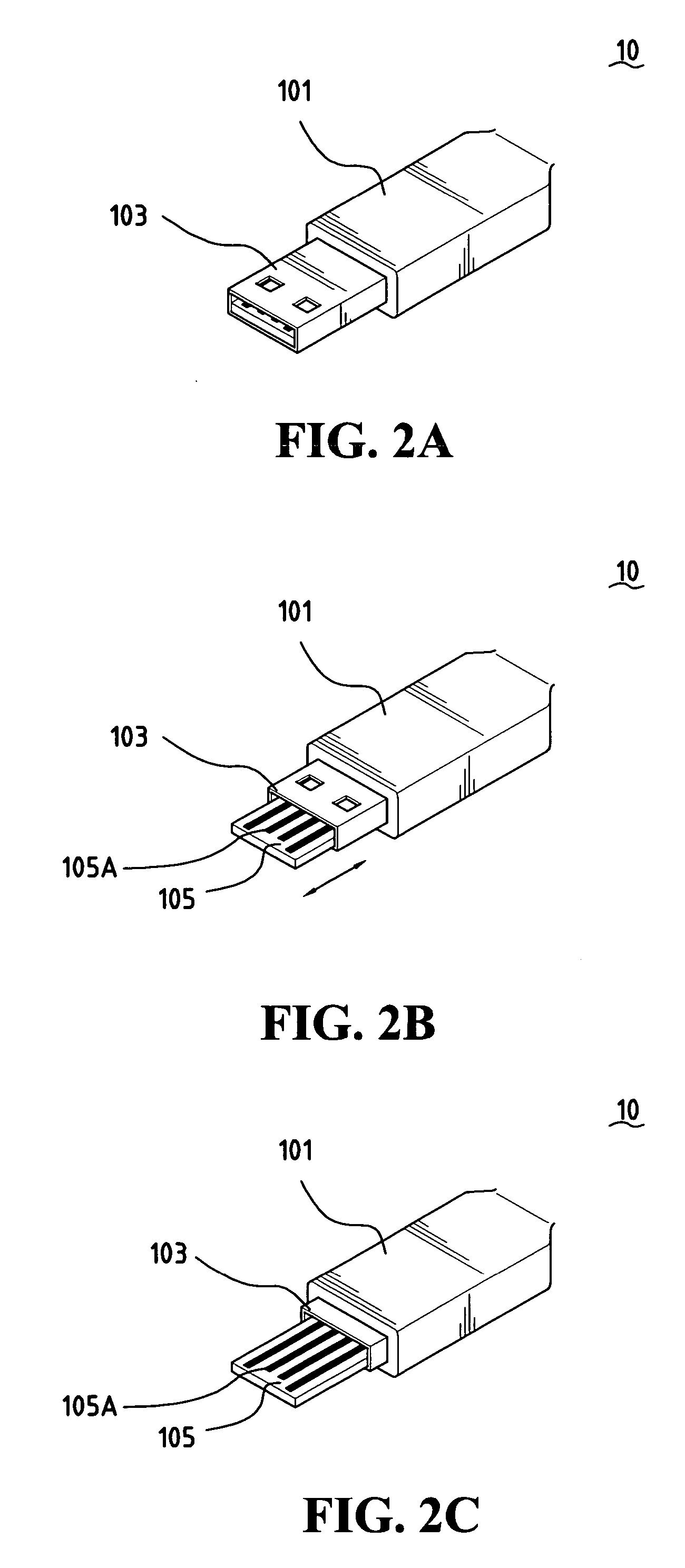 Combo-type male and female universal series bus connector