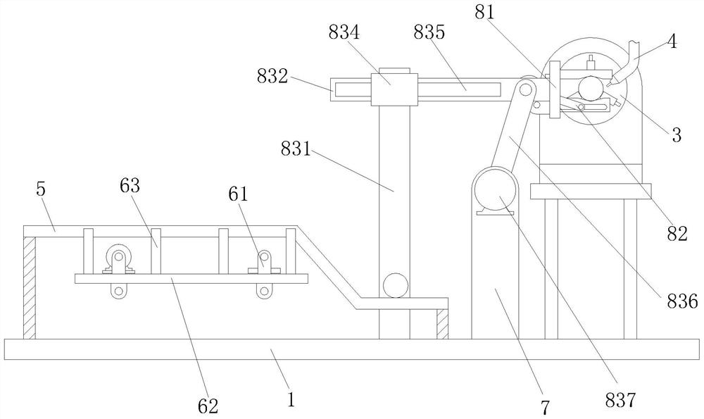 Plasma processing system and method for realizing remanufacturing processing of railway vehicle wheel handle