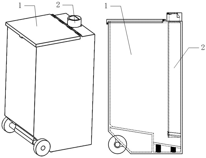 Kitchen waste recovery equipment