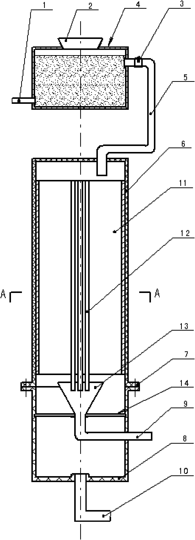 Efficient continuous process for pollution-free recovery of precious metals by a dielectrophoresis method