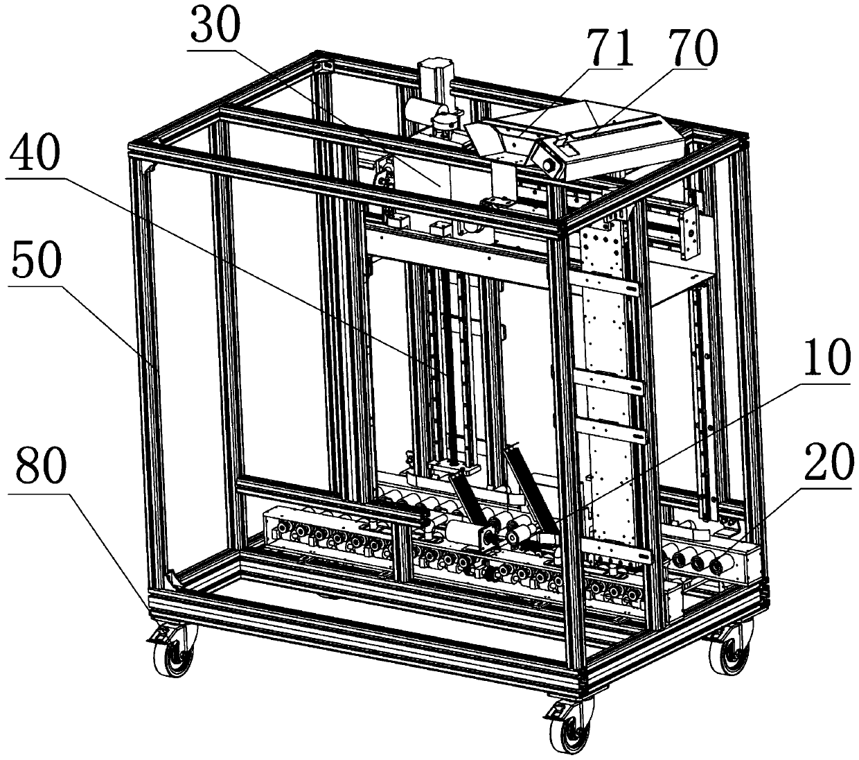 A stable printing paste robot and its control method