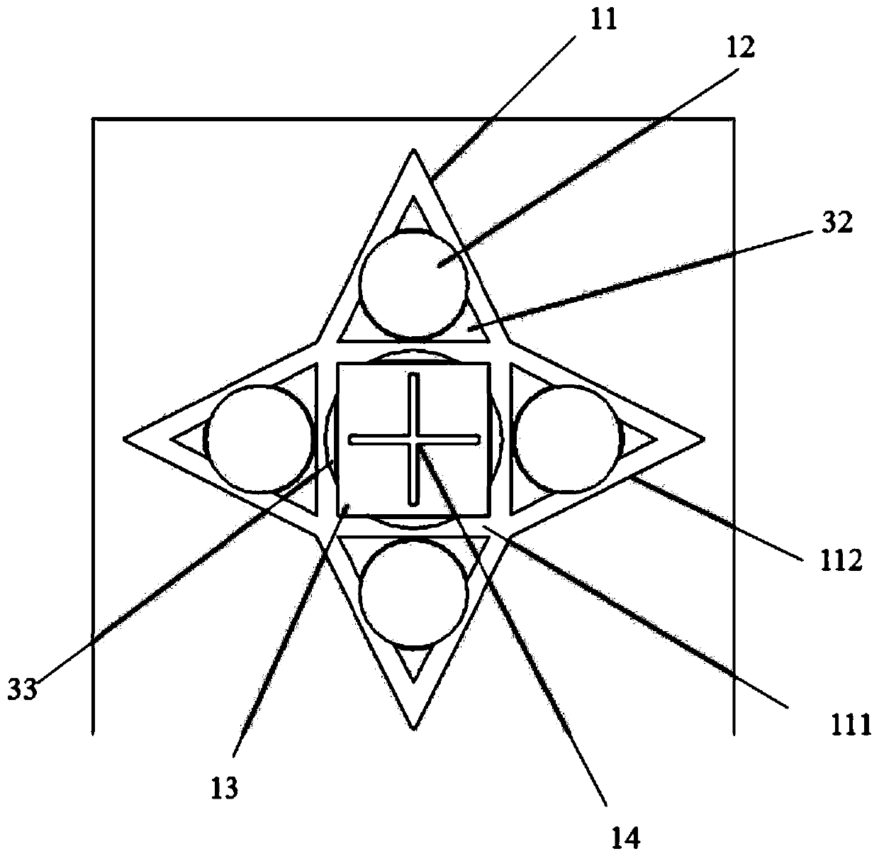 A Frequency Selective Surface Structure and Its Unit Structure Applied to Ku Band