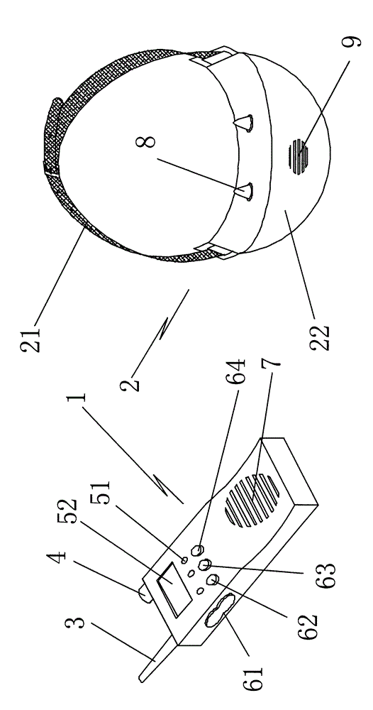 Dog training device