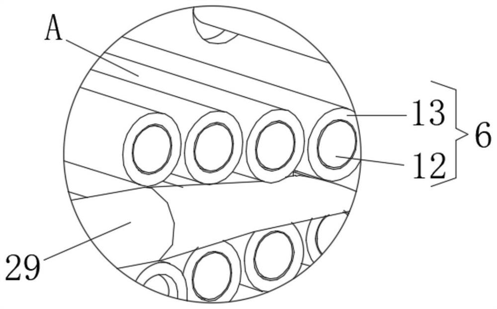 Product rolling device for fire hose processing