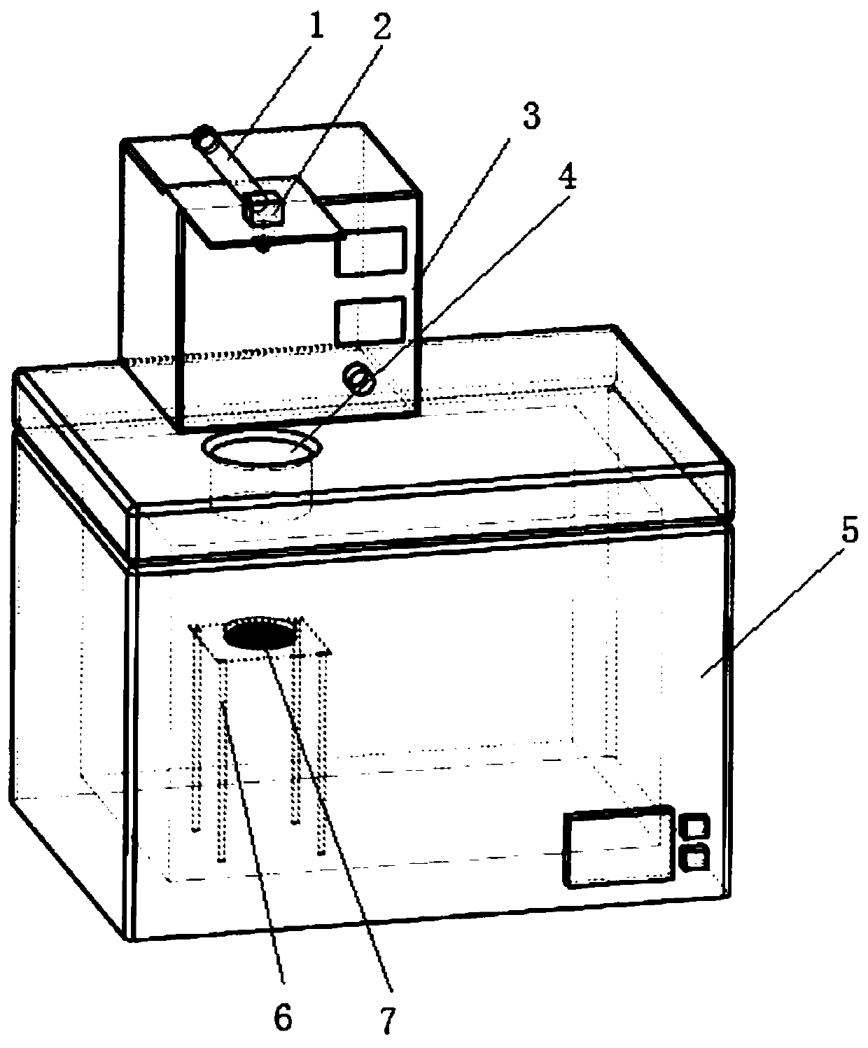 Image analysis method for spray freezing coating effect based on Image J