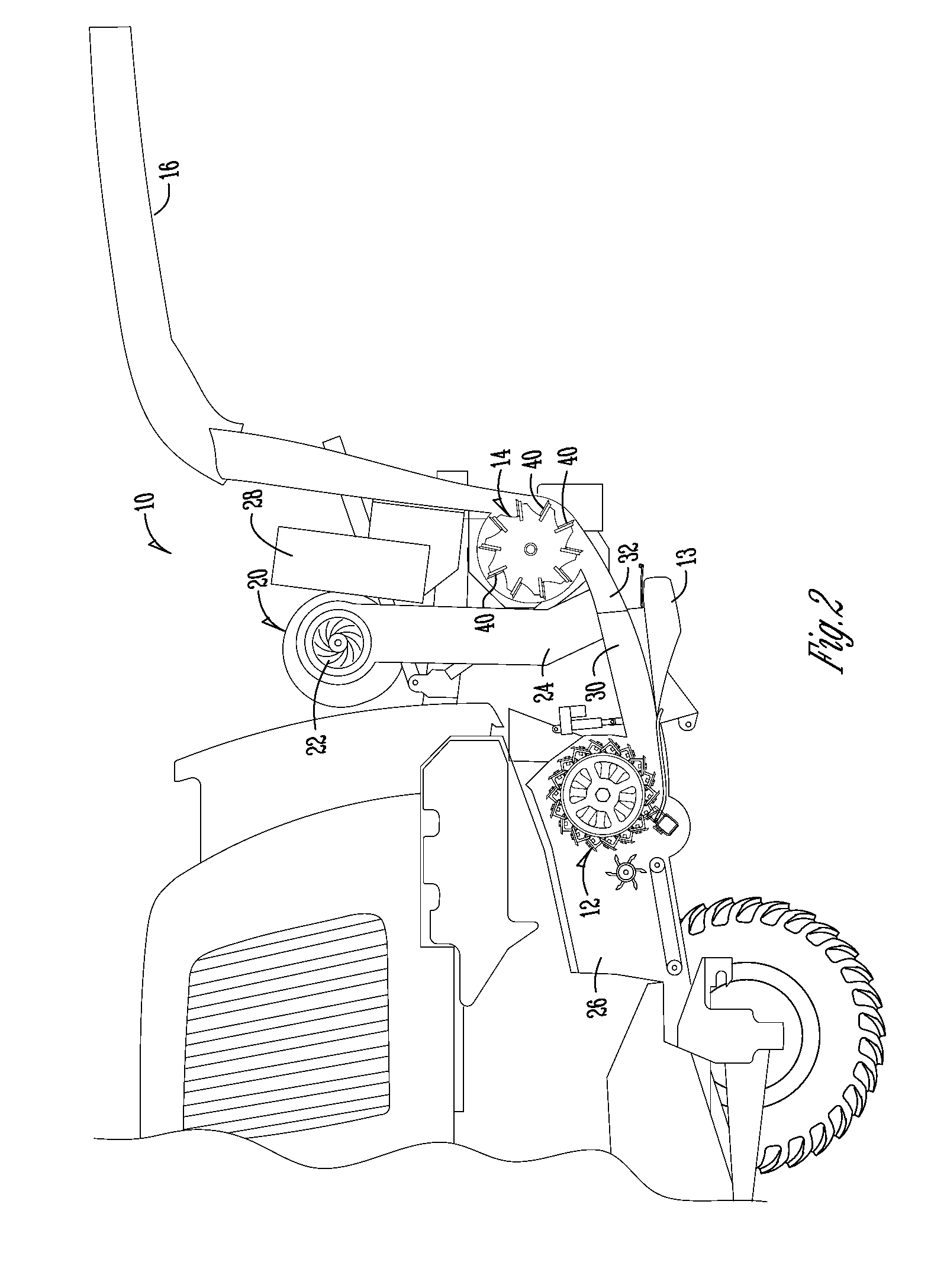 Air movement unit for biomass conveyance, separation, or combine performance enhancement