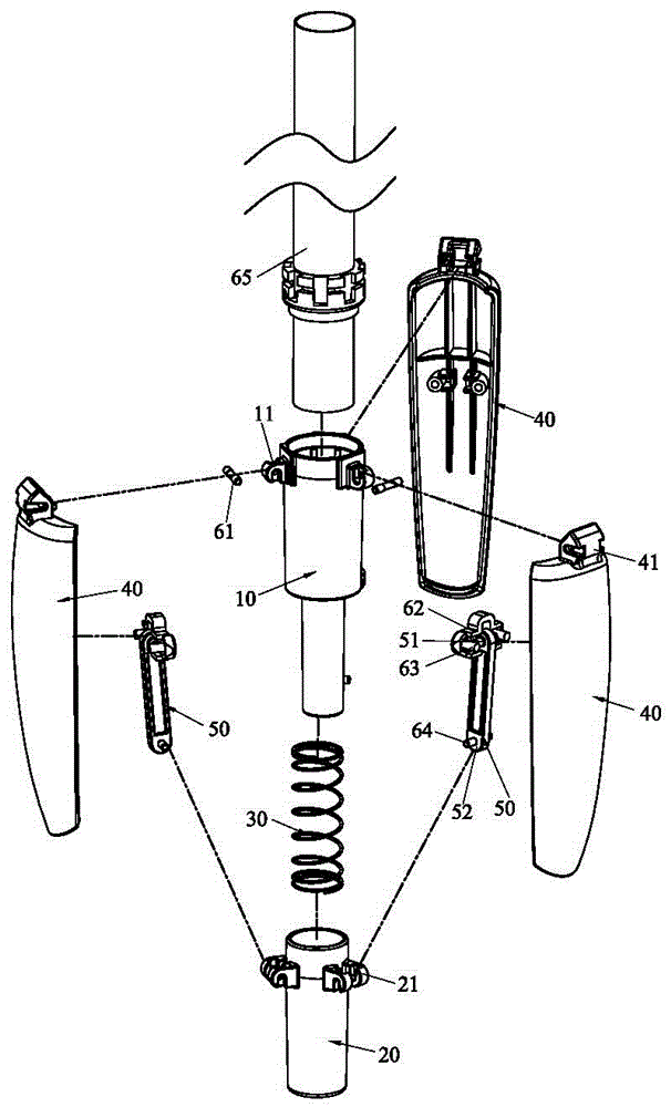 Umbrella tip structure capable of enabling umbrella to be vertically put