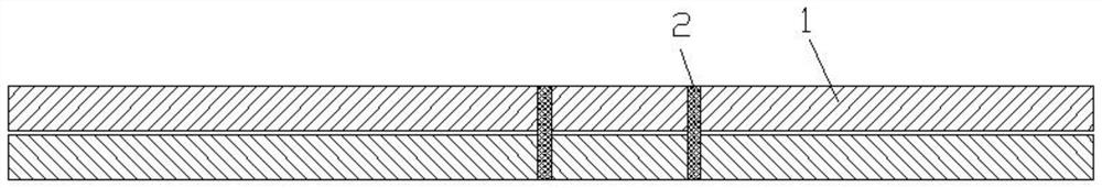 Laser stitch welding method for circular welding seam of thin steel plate