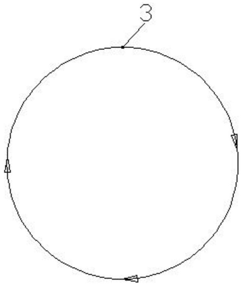 Laser stitch welding method for circular welding seam of thin steel plate