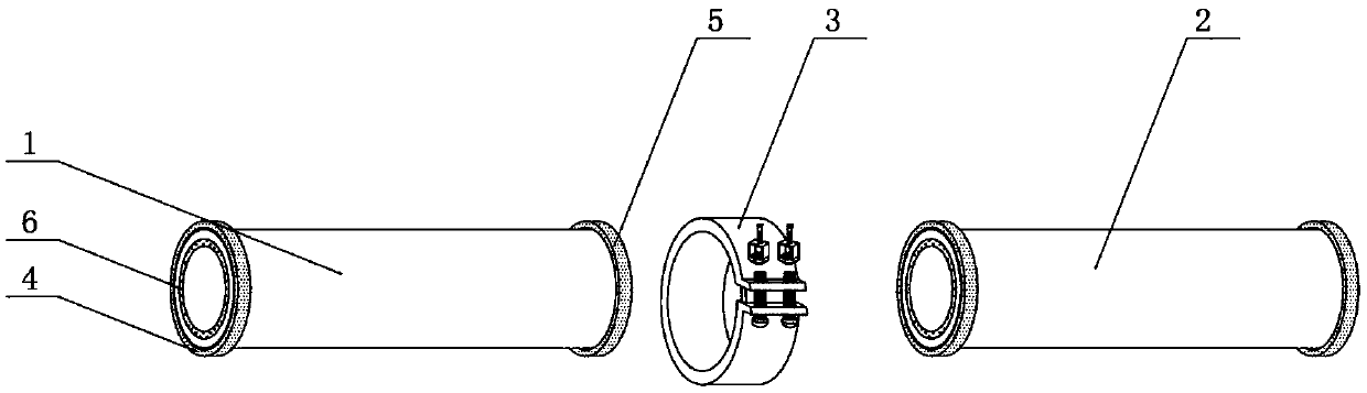 Drainage device based on underground ore extraction